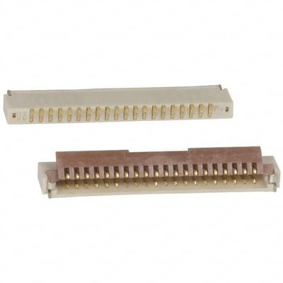 सही कोण FH19C-20S-0.5SH ((05) 0.5 मिमी पिच के साथ फ्लैट फ्लेक्स कनेक्टर