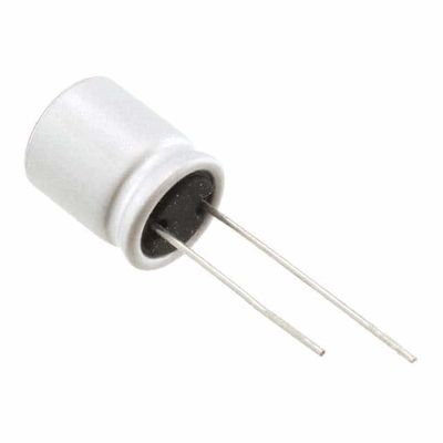 10 मिमी व्यास संधारित्र एल्यूमीनियम पॉलिमर गर्मी प्रतिरोध RNS1E470MDN1PH